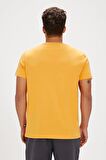 Felt Sarı Baskılı Erkek Tişört