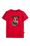 Fiery Kırmızı Baskılı Çocuk Tişört