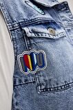 Joanne Blue Kadın Denim Yelek