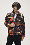 Drew Siyah Erkek Polar Sweatshirt