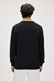 Bad Bear CAEN CREWNECK / NIGHT Siyah Erkek Sweat/Sweatshirt