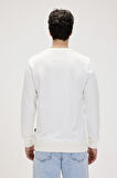 Bad Bear Caen Crewneck Beyaz Erkek Sweat / Sweatshirt
