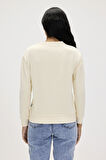 Re-Carina Beyaz Kadın Sweatshirt