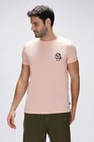 Draco Pembe Erkek Baskılı Tişört