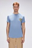 Bad Bear Anderson Element Mavi Erkek Baskılı Tişört