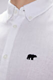 Bad Bear Tindra Beyaz Kısa Kollu Erkek Gömlek