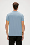 Fancy T-Shirt Element Mavi 3D Baskılı Erkek Tişört