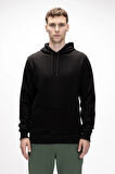 Sea Si̇yah Kapüşonlu Erkek Sweatshirt