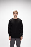 Bad  Bear Corner Crewneck Erkek Sweatshirt Siyah