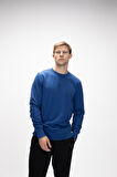 Bad  Bear Corner Crewneck Erkek Sweatshirt Mavi