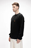 Diez Si̇yah Crewneck Erkek Sweatshirt