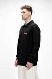 Diez Si̇yah Yarım Fermuarlı Erkek Sweatshirt