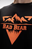 Bad Bear Mountaın Crewneck Erkek Sweatshirt Siyah