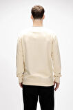 Sailor Bej Crewneck Erkek Sweatshirt