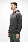 Sea Antrasit Kapüşonlu Erkek Sweatshirt