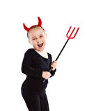 HALLOWEEN ÇOCUK ŞEYTAN MIZRAĞI PLASTİK 48CM AST6748