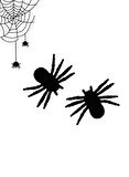 HALLOWEEN ÖRÜMCEK 2'Lİ 11CM FLOK KUMAŞ AST6763