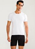 Ds Damat Beyaz Erkek Fanila DS0400