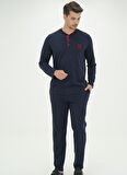 Ds Damat Koyu Lacivert Erkek Pijama Takımı