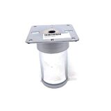 Kapsan Metal Baza Ayağı Krom Pacalı Cap:51Mm H:10Cm