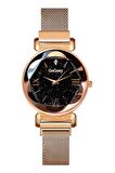 Gogoey Kadın Kol Saati Lüks Moda Şık Trend Bayan Saat Rose Gold