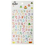 Bu-Bu Sticker Eğlenceli Rakamlar LS0016