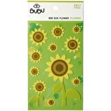 Bu-Bu Keçe Sticker Ayçiçeği LS0028