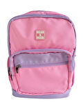 Bear & Deer School Çift Göz Sırt Çantası Pembe BD-CN0238