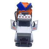 CTOY Büyük Boy Sök-Tak Pilli Müzikli Işıklı Çöp Kamyonu – 3+ Yaş Oyuncak Kamyon