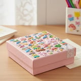 Bu-Bu Soft Puffy Stickers Çiçek-Tavşan – Doğal Temalı Yumuşak Kabartmalı Çıkartma Seti