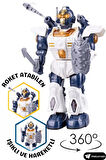 Ceren Ctoys Walking Sesli Ok Atan ve 360 Derece Dönen Robot 6051