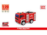 Ceren Ctoys Pilli Işıklı Sesli 1:20 İtfaiye Kamyonu WY551A
