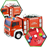 Ceren Ctoys Pilli Işıklı Sesli 1:20 İtfaiye Kamyonu WY551A