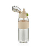 Shotay Çocuk Su Matarası Tritan Pipetli Krem 800Ml