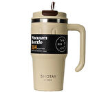 Shotay Termos Bardak Seyahat ve Outdoor 650Ml Krem