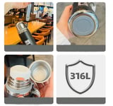 Shotay Premium Termos 750Ml Siyah