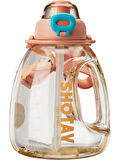 Shotay Hippo Su Matarası XL Tritan Turuncu 1300Ml