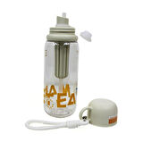 Shotay Cup Cover Su Matarası Tritan Beyaz 800Ml
