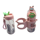 Shotay Su Matarası 2 Bölmeli Tritan Pembe 900Ml