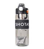 Shotay Odorles Su Matarası Tritan Siyah 750Ml