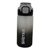 Shotay Soft Gradient Su Matarası PC Siyah 600Ml
