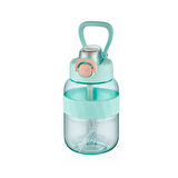 Shotay Pipetli Su Matarası Tritan Turkuaz 700Ml