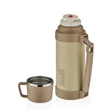 Shotay Nature Termos 1200Ml Kahverengi