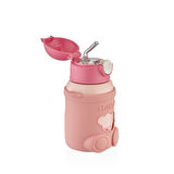Shotay Happy Everyday Çelik Termos Matara Çocuk 480Ml Pembe