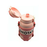 Shotay Turtle Çocuk Termos Matara 520Ml Pembe
