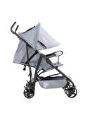 PRAVA SMART TAM YATARLI BASTON BEBEK ARABASI GRİ