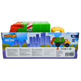 Zuzu Toys Plastik Büyük Boy Fonksiyonel Kasası Açılabilen Çöp Kamyonu 4005