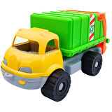 Zuzu Toys Plastik Büyük Boy Fonksiyonel Kasası Açılabilen Çöp Kamyonu 4005