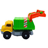 Zuzu Toys Plastik Büyük Boy Fonksiyonel Kasası Açılabilen Çöp Kamyonu 4005