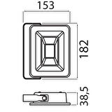 HOROZ PARS-30W YEŞİL LED PROJEKTÖR